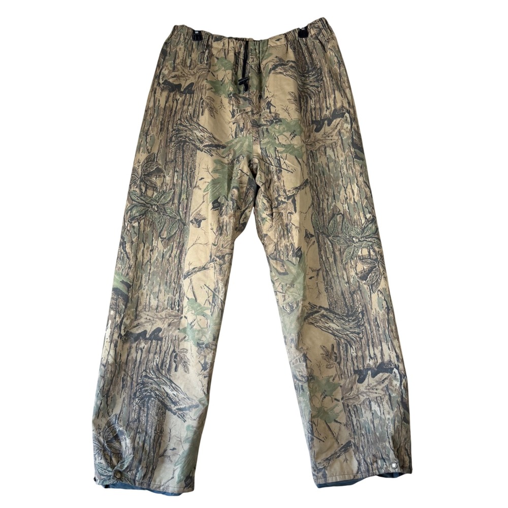 Cabelas Mens Large Realtree Camo Gore-Tex Thinsulate Hunting Pants Made in USA